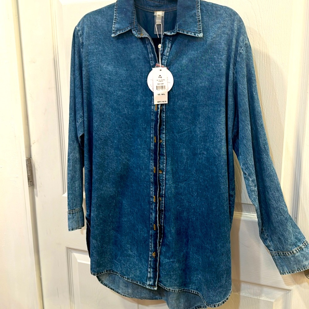 PQ Tilly Button Cover Up - NWT